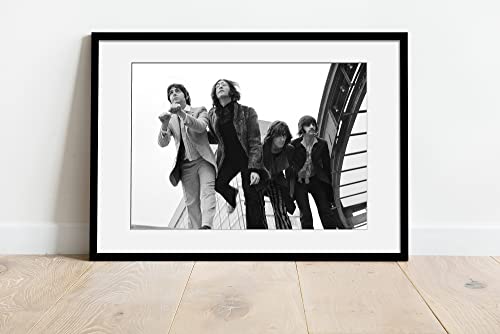 Le cadeau des Beatles – L’impression des Beatles – Le single des Beatles Hey Jude – Cadre de galerie | A2 (59.4×41.9cm… - Les Beatles, Paul McCartney, John Lennon, RIngo Starr, George Harrison Le cadeau des Beatles - L'impression des Beatles - Le single des Beatles Hey Jude - Cadre de galerie | A2 (59.4x41.9cm… – Image 3