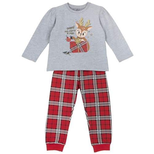 Chicco, Pijama Navidad Niño y Niña, de Tejido Suave, Idea Regalo Navidad, Ropa Niño y Niña, Designed in Italy