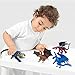 SIENON 10Pack 5 Inch and 3 Inch Dragon Toy Figures, Assorted Colors and Styles Mini Mythical Figurines for Kids Birthday Cake Decorations Christmas Halloween Dragon Theme Party Favors