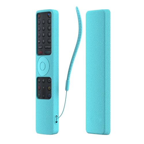 Silikonhülle Kompatibel mit Xiaomi Mi Smart TV 4S Fernbedienung, Fernbedienungsschale für Xiaomi Smart TV, stoßfeste Schutzhülle für Xiaomi TV Fernbedienung