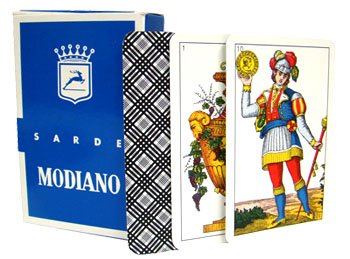 ModianoSarde Italian Regional Playing Cards - 1 Deck