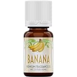Good Essential – Banana Fragrance Oil, Perfect for Candles, Slime, Soap Making, Diffuser – 0.33 fl oz, 10 ml