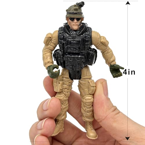 Mr.River YEARS Us Army Men And Swat Team Toy Soldiers Action Figures thumb #6