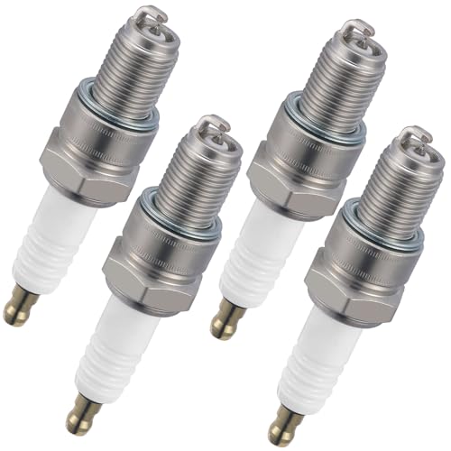 Image of BDFHYK 5122 Iridium Spark Plugs Compatible with Porsche 1965-1967 1973 911 for Honda 1979-1980 Prelude 1979 Accord for MG 1959 MGA 1.5L 1.6L 1.8L 2.0L 2.3L 2.4L L4 H6 Replacement for BR7ES Set of 4