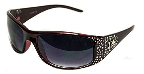Vox Women's Sunglasses Designer Fashion Eyewear Free Microfiber Pouch (RED)