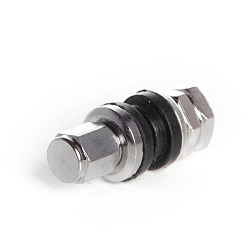 Circuit Performance Vs33 Shorty Chrome Bolt-In Valve Stems 33Mm (Set Of 4) #TOP2