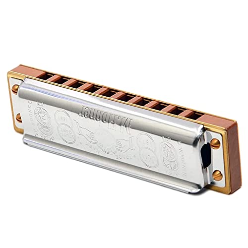 Harmonica Ocean Band Deluxe diatonic 10 orifices orgue à bec C – key Blues harpe Pearl Comb instruments - Les Beatles, Paul McCartney, John Lennon, RIngo Starr, George Harrison Harmonica Ocean Band Deluxe diatonic 10 orifices orgue à bec C - key Blues harpe Pearl Comb instruments – Image 5