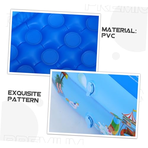 Piscine gonflable double couche compacte pour petits espaces extérieurs - 8