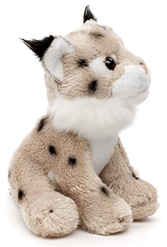 Uni-Toys - Luchs Plushie - 13 cm (Länge) - Plüsch-Katze - Plüschtier, Kuscheltier – Ansicht 3