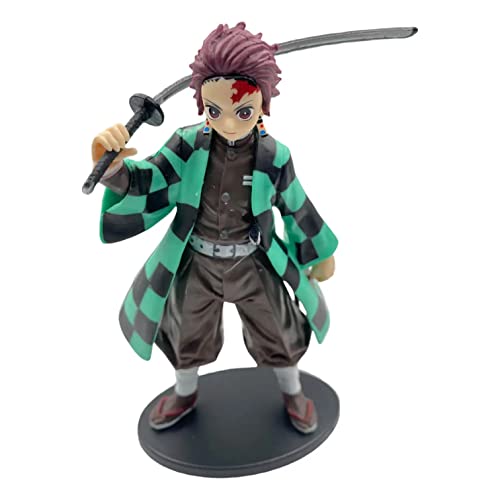 Image of Awestuffs Action Figure Limited Edition for Car Dashboard, Decoration, Cake, Office Desk & Study Table (Tanjiro D Slayer)