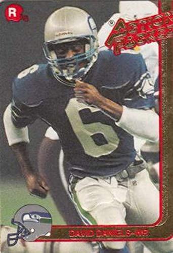 1991 Action Packed Rookie Update #56 David Daniels Seattle Seahawks