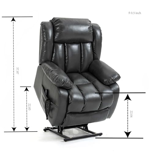 Sillón ergonómico reclinable con motor y USB miniatura 2