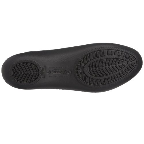 Crocs - Ballerine Lady Donna, Nero (Schwarz