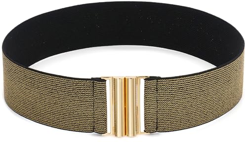 Initlove Wide Stretchy Belt for Women Waist Elastic Waistband for Dresses