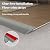 Floor Transition Strip Door Threshold, Self Adhesive-PVC Floor Transition Strip, Overlap Edge Reducer for Laminate Carpet, Floor, Tile (Wood Grain Gray, 0.04" to 0.12", 6.6Ft)