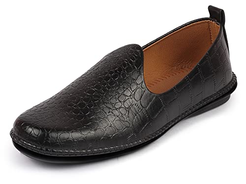 FAUSTO Men’s Ethnic Slip On Trending Stiched Jutis FAUSTO Men’s Ethnic Slip On Trending Stiched Jutis