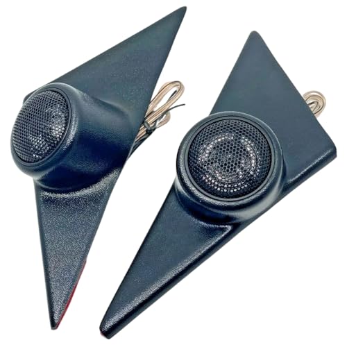 OMEGA Tweeter Speaker Set Compatible with BMW E30 Series - Front Left & Right Pair (1982-1991)