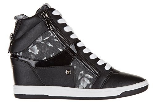 armani wedge trainers