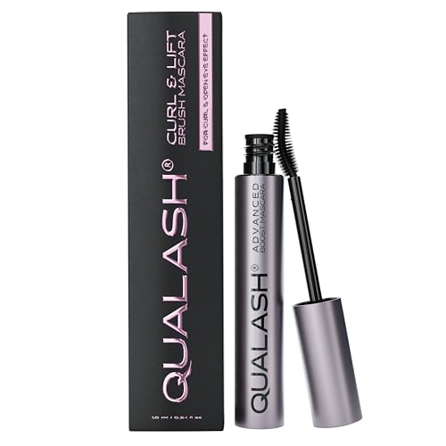 Máscara de pestañas para rizar y levantar pestañas, 10 ml – Nutre, riza y levanta las pestañas, impermeable y resistente a las puntas abiertas, proporciona un rizado sensual sin grumos, sin