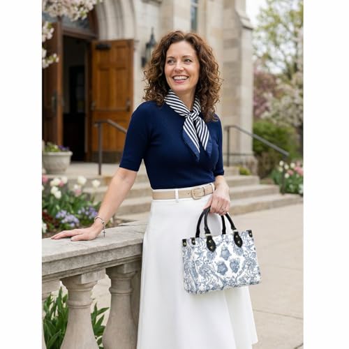 Bolso Satchel para Mujer Our Lady of Grace en PU cuero miniatura 2