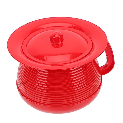 Didiseaon Portable Thickened Plastic Urinal for Boys and Girls Adults Child Potty Urinal Cover Easy to Move