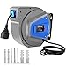 Produktbild Himimi Automatik Kabeltrommel 15m + 1m 1500W ~ 3000W Kabelaufroller Automatisch Stromtrommel Schlauchaufroller, Verlängerungskabel außen Wandmontage, Überlastschutz, Wand Deckenmontage, 180° drehbar