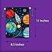 Solar System Outer Space Drawstring Bags Kids Birthday Party Supplies Favor Bags 10 Pack