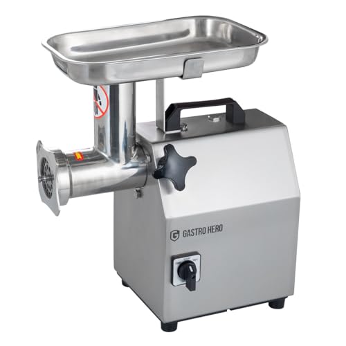GastroHero Fleischwolf, 120 kg/Stunde, Edelstahl FWE120