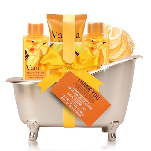 Spa Luxetique Christmas Bath Gift Baskets Set for Women -