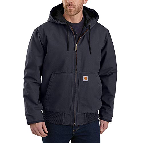 Carhartt Men's Loose Fit Washed Duck Insulated Active Jacket (Regular and...