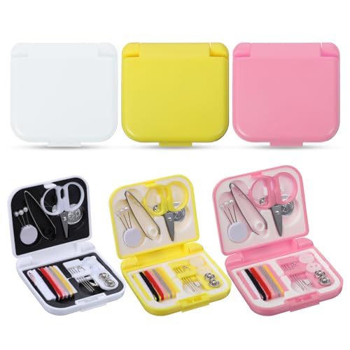 3 Pack Mini Travel Sewing Kit