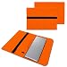 Produktbild NAUC Laptop Tasche Hülle kompatibel für Lenovo ThinkPad T14 T14i T14s Filz Sleeve Schutzhülle Notebook Case 14 Zoll Cover Schutz, Farbe:Orange