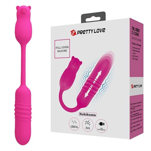 Pretty Love - Pink Silicone Vibrating Bullet
