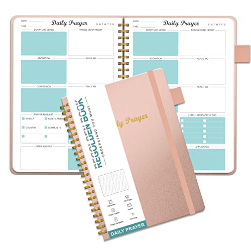 Prayer Journal for Women, Daily Bible Journal,...
