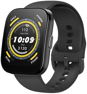 Amazfit Bip 5 Smartwatch mit Herzfrequenz, 1,91" Display mit 120 Sportmodi, Bluetooth-Anruf, GPS & 4 Satellitenpositionierungssysteme, Alexa, SpO2-Monitor, 10 Tage Akkulaufzeit für Damen Herren