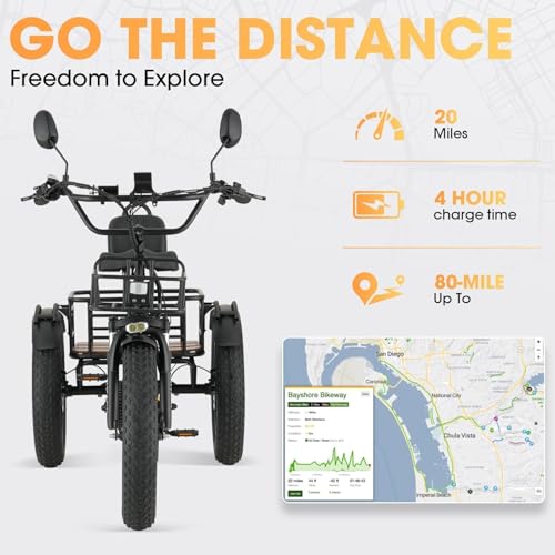 Skeri 750W Folding Electric Tricycle