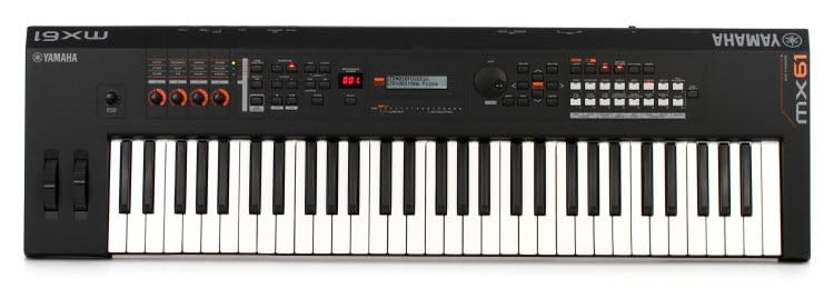 Image of Yamaha MX61BK Music Production Synthesizer, 61-Key, Black