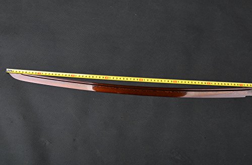 Shijian Folded Steel Naked Red Blade For Japanese Samurai Katana Swords Replacement #TOP6