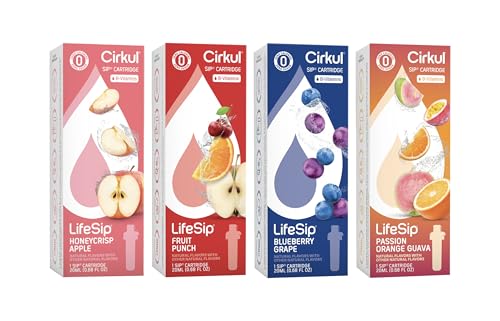4 Pack Flavor Cartridge Refills, Life Sip Sampler - 1 Honeycrisp ...