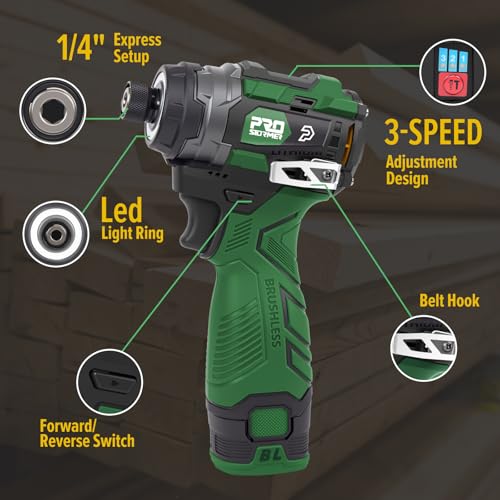 Prostormer 17V Brushless Impact Driver