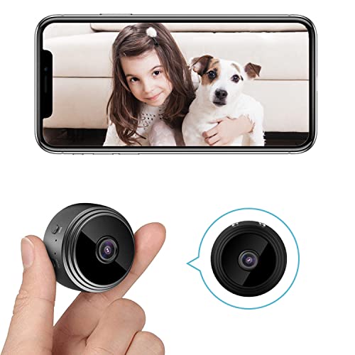 Hidden Camera- Spy Camera- Mini Camera- Video Wireless Cameras,Professional WiFi Nanny Camera Users 1080P HD Cameras with HD Voice and Video