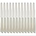 SET COLTELLI DA TAVOLA INOX BONOMI 12PZ BIANCO
