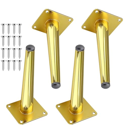 Ƌ̃T|[g e[ur ΂߉~`r  20cm-75cmA4 // u ~߂̋rƃlWtA ͂Ȏx 萫ƑϋvA\t@AerAxbhAR[q[e[uA֎qp(Gold,20cm)