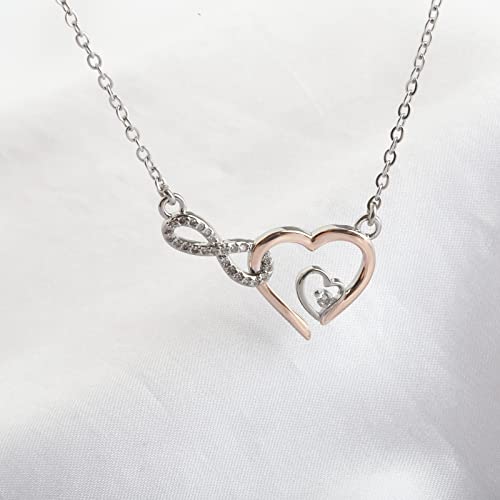 UJIMS Grandmother of The Groom Gifts from Bride Wedding Heart Necklace Grandmother Wedding Gift from Daughter In Law4