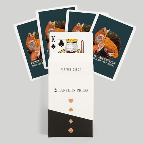 Rocky Mountain National Park, Baraja de 52 cartas póker miniatura 6