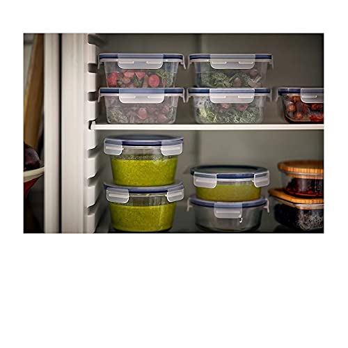 Image of Ikea Tssp Food Container, Square /Plastic750 Ml (25 Oz)(Pack Of 3),Clear