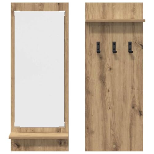 Porte-vêtements mural compact pour gagner de la place dans l'entrée - 6