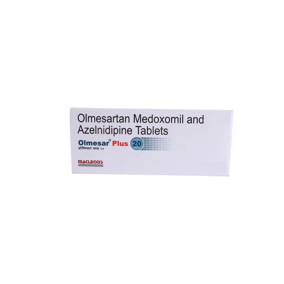 Olmesar Plus 20 - Strip of 10 Tablets