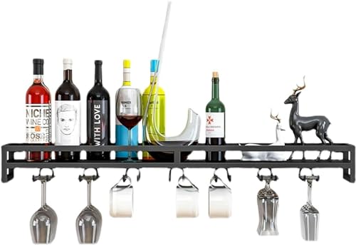 Casier à verres à vin mural pour libérer l'espace de vos comptoirs