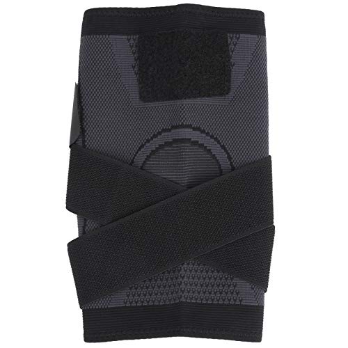 Image of Knee Wrap, Non-slip Compression Straps Moisture Absorption and Breathability Knee Support for All Kinds Of Fitness Exercises(M)